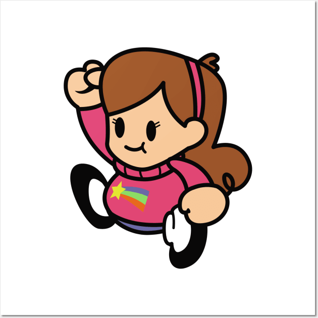 Cute Mabel Wall Art by Samtronika